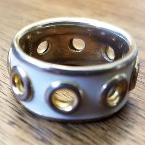 Coach Grommet Enamel Ring